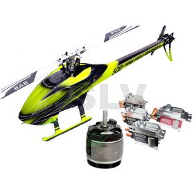   SG504   Sab Goblin 500 Flybarless Electric Helicopter Yell/Black Kit Combo 